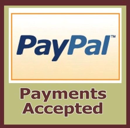 paypal credit card icon. WE ACCEPT CREDIT CARDS OR
