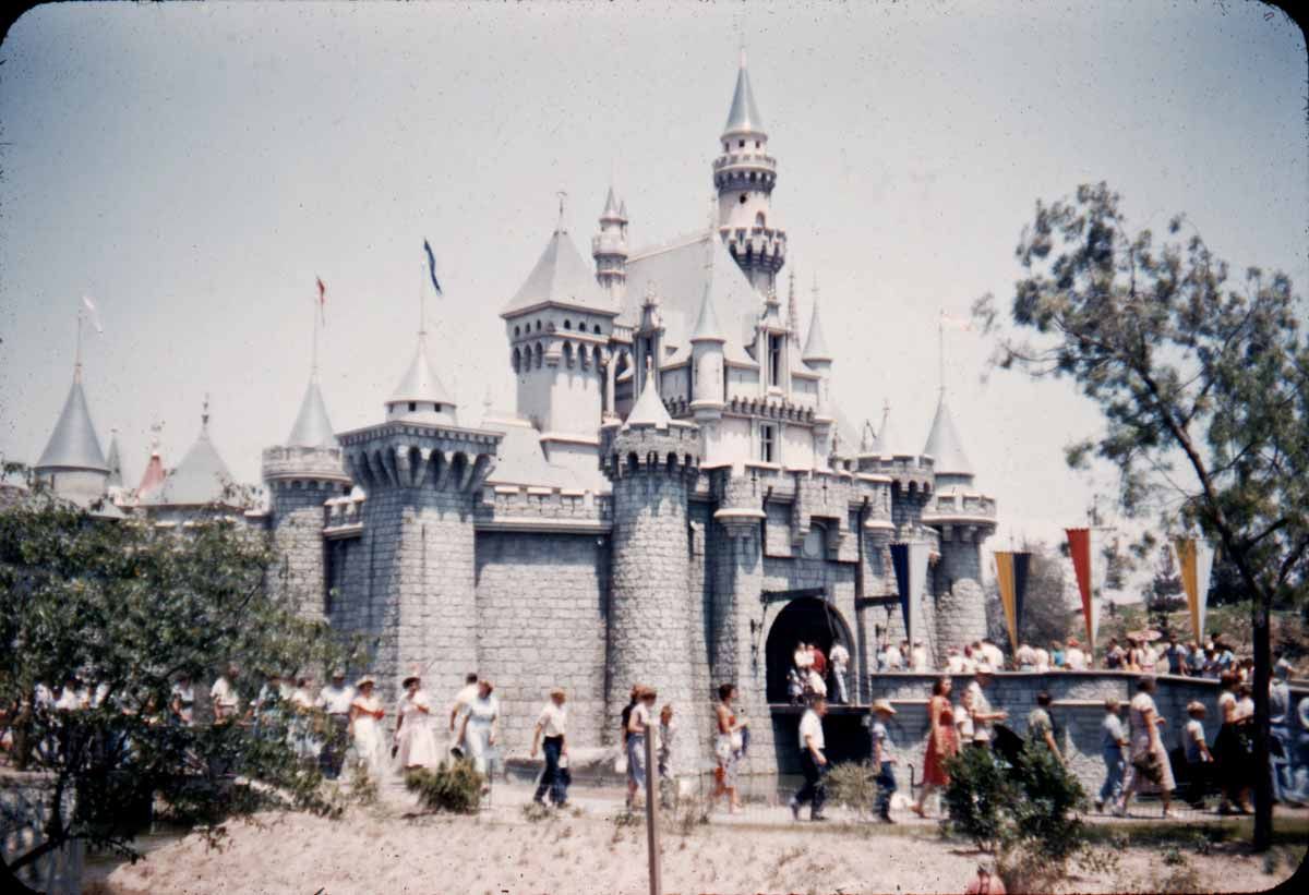 Disneyland In 1955