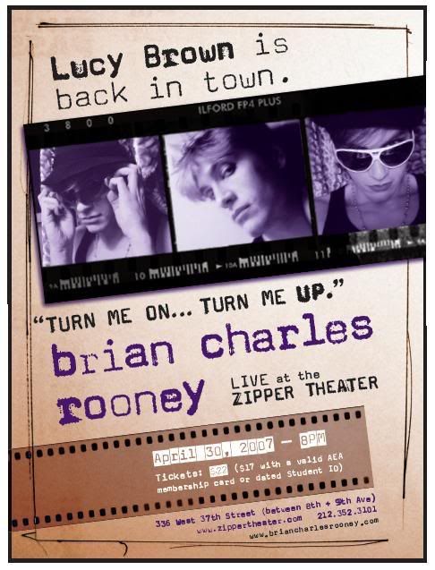 Brian Charles Rooney - LIVE @ The Zipper Theater -