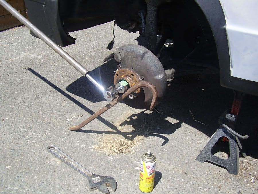 how to remove hub nut, sans brakes VW Vortex Volkswagen Forum