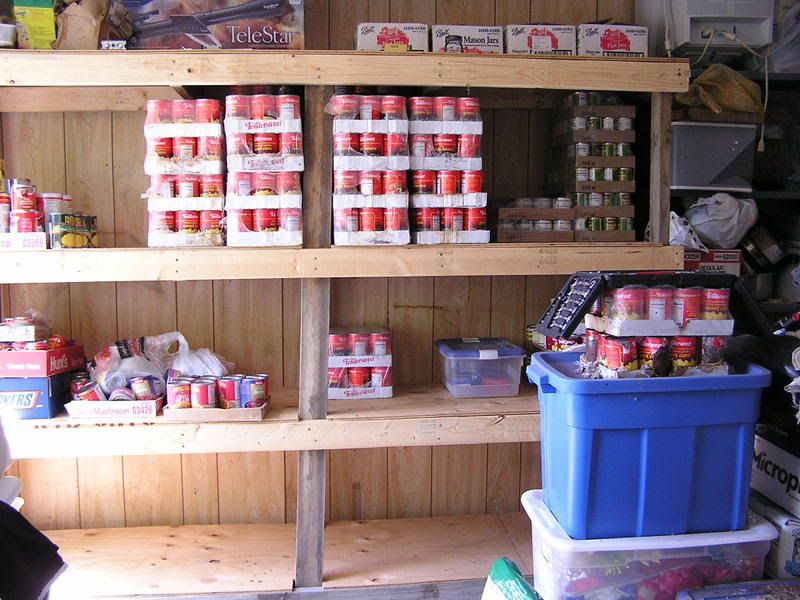 Pantry Shelves - Homesteading Questions