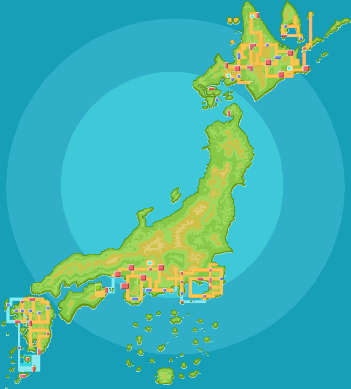 As for Isshu I don't think it can fit on the Japanese map this time.