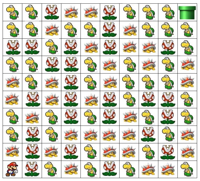 Super Mario Maze