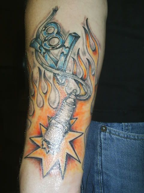 hot rod tattoo designs. The tattoo.