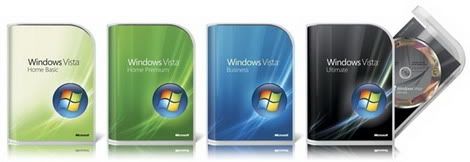 Cajas de Windows Vista