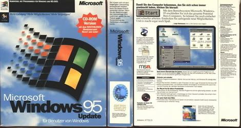 Windows 95 en caja