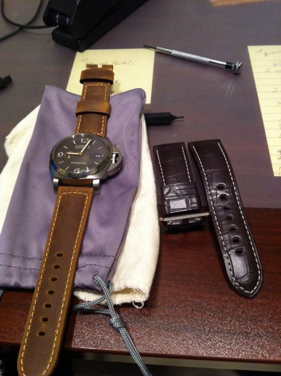 Officine Panerai New Strap for my 351