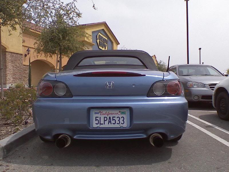 Honda s2000 ap2 rear bumper on ap1 #6