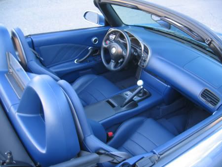 Honda s2000 suzuka blue interior #5