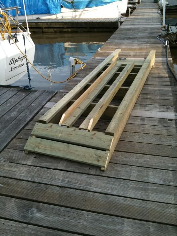 Re: DIY Floating Dock Ramp: Progress Thread
