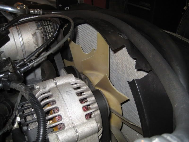 Fan blades broke = rough idling motor?? Page 2 S10 Forum