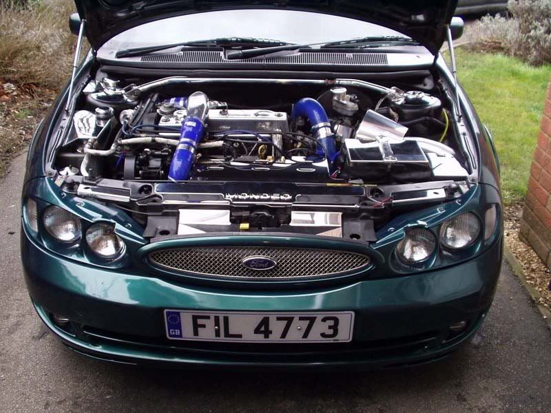 This was my Mondeo MK2 TD that