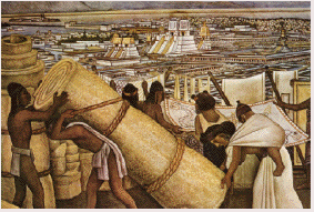 aztec trading goods