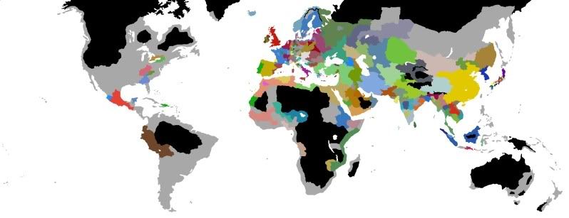 World Map Year 1500