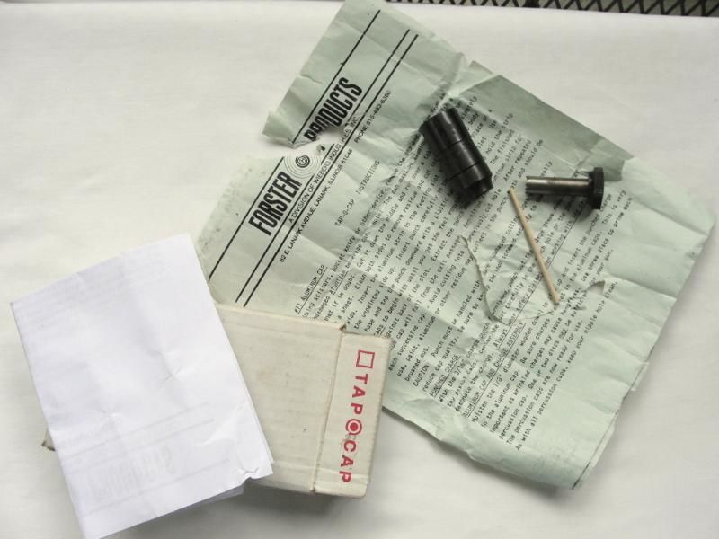 Forster Products TapOCap for Making 11 Percussion Caps for