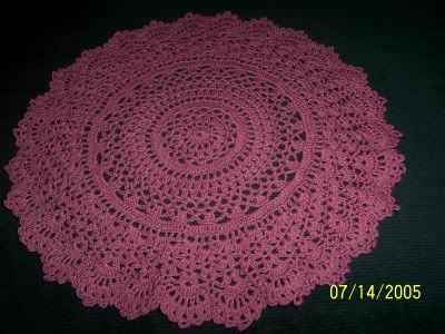 Doily made by Mary (dennymare) at Crochetville!