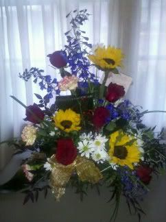 Flowers for my 43rd Birthday