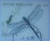 FI-32015 Dragonfly Stamp