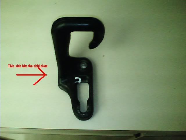 Nissan xterra rear tow hook #6