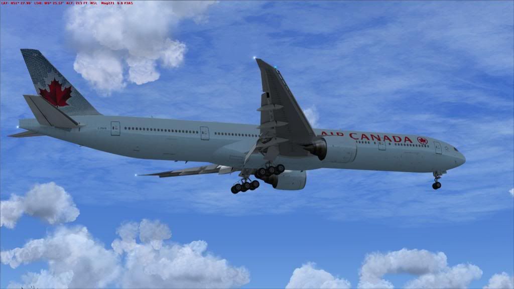 Just Planes/World Air Routes - Air Canada 777-200Lr Polar
