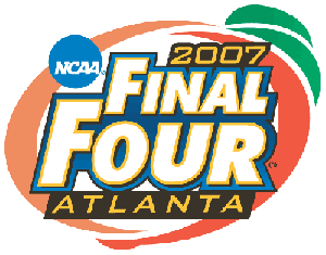 The 2007 Final Four tournament in Atlanta, Georgia.