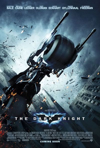 The newest international poster for THE DARK KNIGHT.