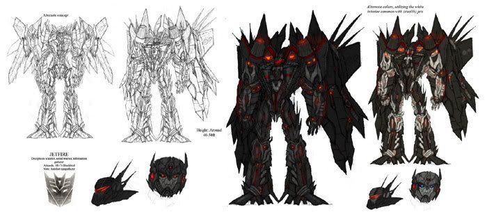 More fan art depicting Jetfire...the Decepticon-turned-Autobot who will be featured in TRANSFORMERS: REVENGE OF THE FALLEN.