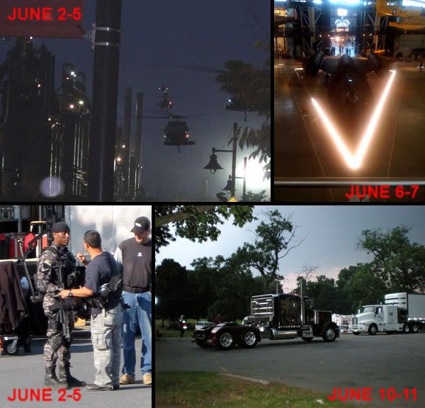 TRANSFORMERS 2 Filming Montage.
