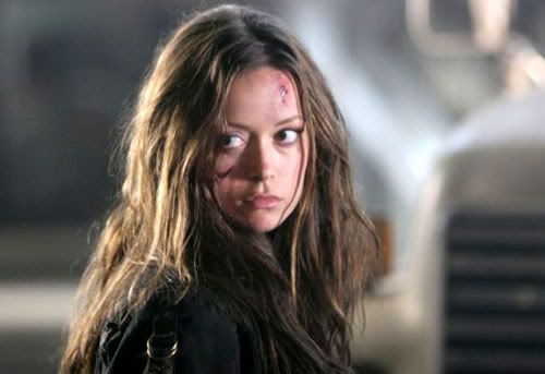 Summer Glau as Cameron Phillips in TERMINATOR: THE SARAH CONNOR CHRONICLES.