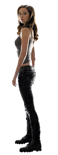 Summer Glau in TERMINATOR: THE SARAH CONNOR CHRONICLES.
