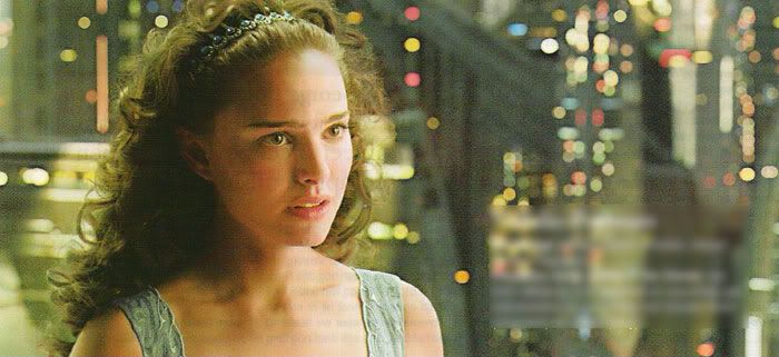 Padme consults Anakin after he awakes from a nightmare.