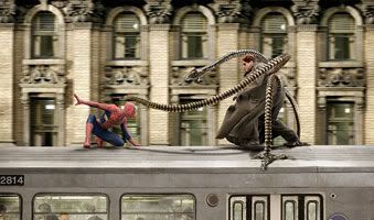 Spider-Man 2 wins Best Visual Effects.