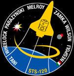 The mission logo for STS-120.