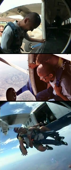 Skydiving photos montage.