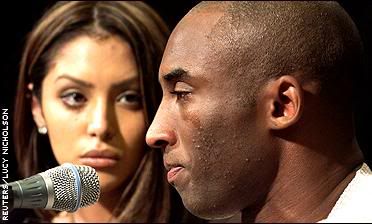 This is the second time in two months Kobe broke down in tears