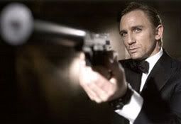 Daniel Craig as the next Bond.