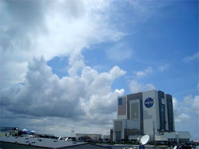 The weather above Kennedy Space Center in Florida on Saturday, July 1st.