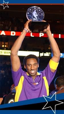 Kobe gets the All-Star MVP award