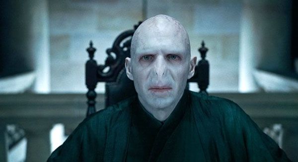 Lord Voldemort plots out his plan to kill Harry Potter in Part 1 of HARRY POTTER AND THE DEATHLY HALLOWS.