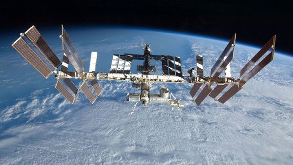 The International Space Station, as of September 8, 2009.