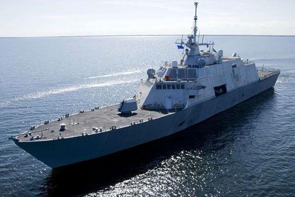 The Littoral Combat Ship USS Freedom.