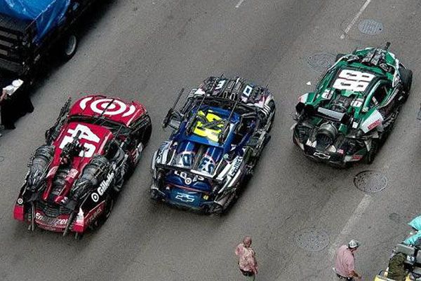 These NASCAR vehicles will be 'Wreckers' in TRANSFORMERS 3.