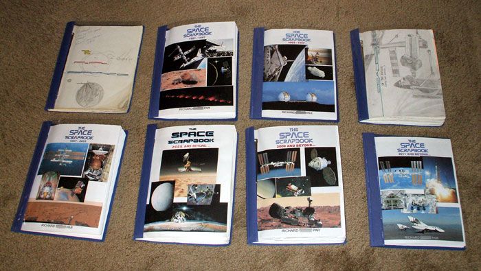 All of my space albums...for the rest of the world to see.