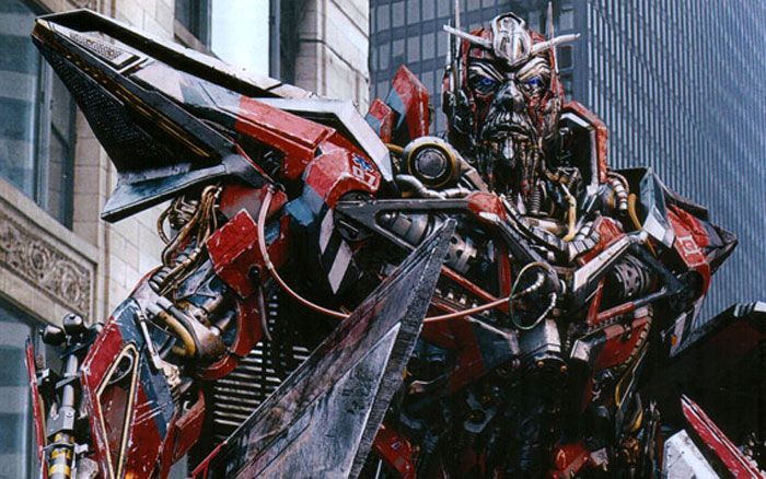 Sentinel Prime in TRANSFORMERS: DARK OF THE MOON.