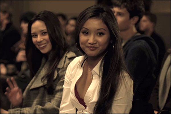Malese Jow and Brenda Song in THE SOCIAL NETWORK.