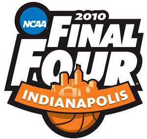 The logo for the 2010 NCAA Final Four tournament.