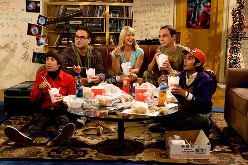 The cast of THE BIG BANG THEORY.