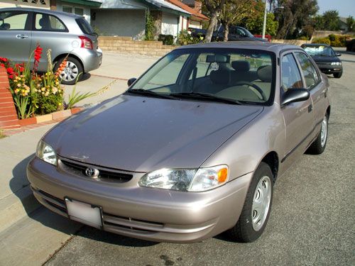 My 1998 Toyota Corolla.