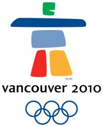 The logo for the XXI Olympic Winter Games in Vancouver, Canada.