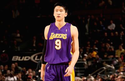 Will there be anyone on the Lakers who could score as many points (6 points) as Sun Yue did last season?  Hmmm...